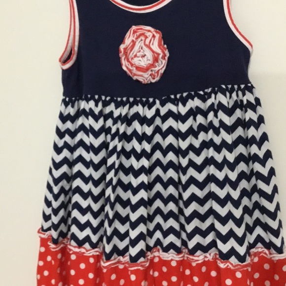 Banana Split Dress Girl Size 7 - Picture 3 of 6